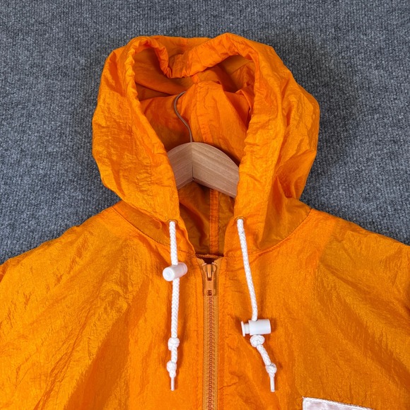 VTG Tennessee Volunteers Jacket Mens XL* Orange Full Zip Windbreaker 90s - Picture 8 of 12